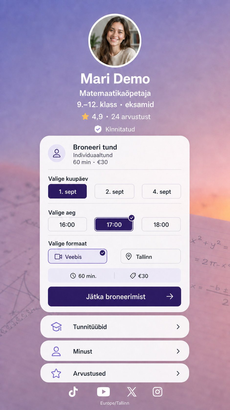 Digitaalne visiitkaart, mis muudab huvi tunnipäringuteks
